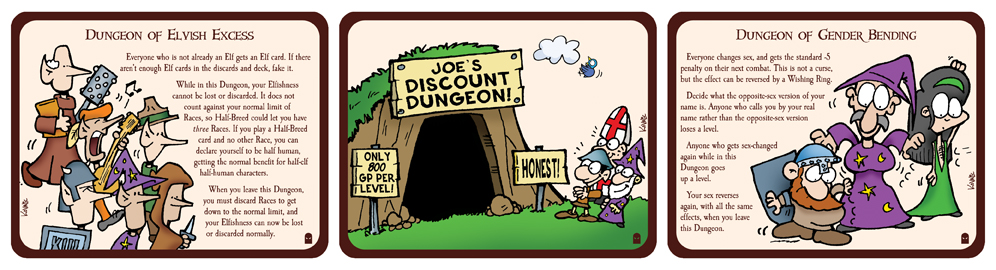 Munchkin : 6 Demented Dungeons Expansion